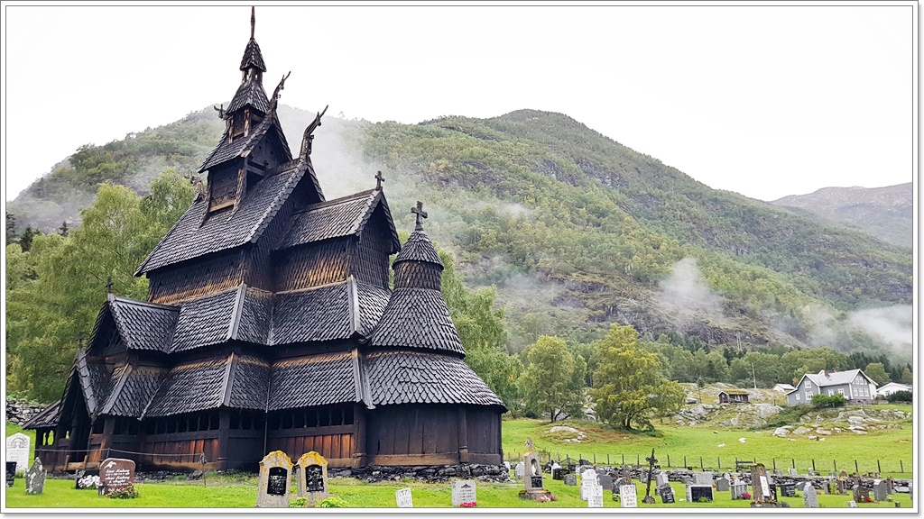 Stabkirche Borgund in Norwegen