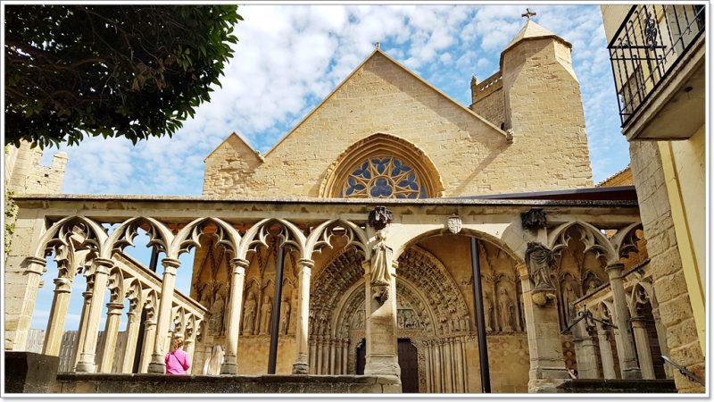 Olite-Spanien