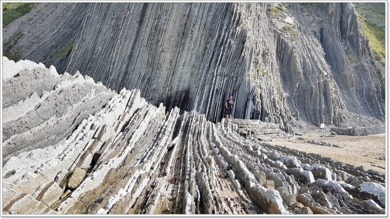 Zumaia-Spanien-Flysch