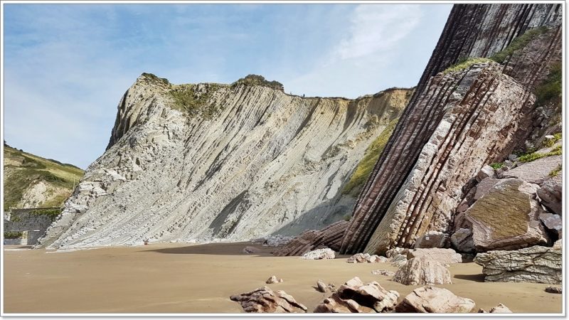 Zumaia-Spanien-Flysch