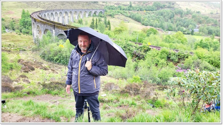 Glennfinan Viaduct - Jacobite Steam Train - Schottland - Harry Potter