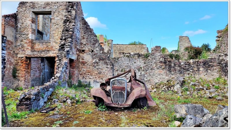 Oradour-sur-Glane - Frankreich -Massaker