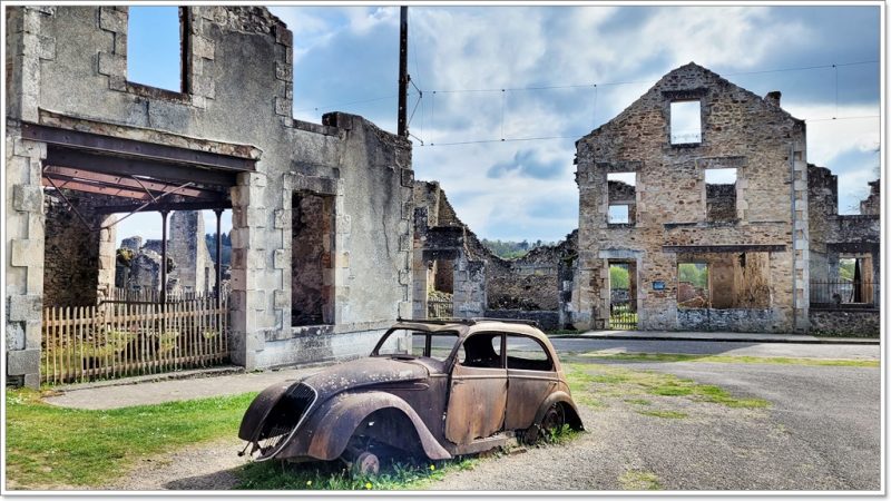 Oradour-sur-Glane - Frankreich -Massaker