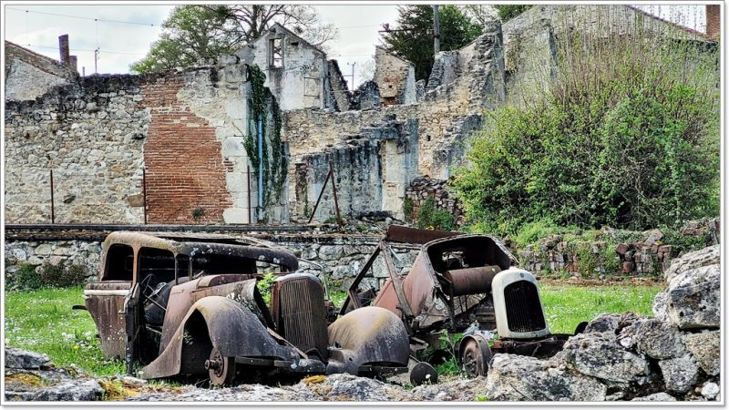 Oradour-sur-Glane - Frankreich -Massaker
