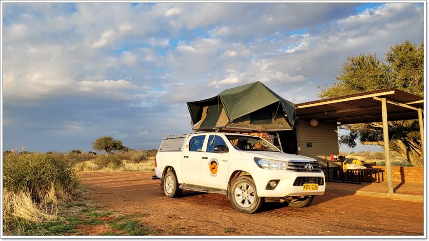 Kalahari Anib Lodge - Namibia - Kalahari Wüste - Campsite