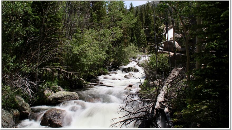 Alberta Falls - Rocky Mountains - Colorado - USA