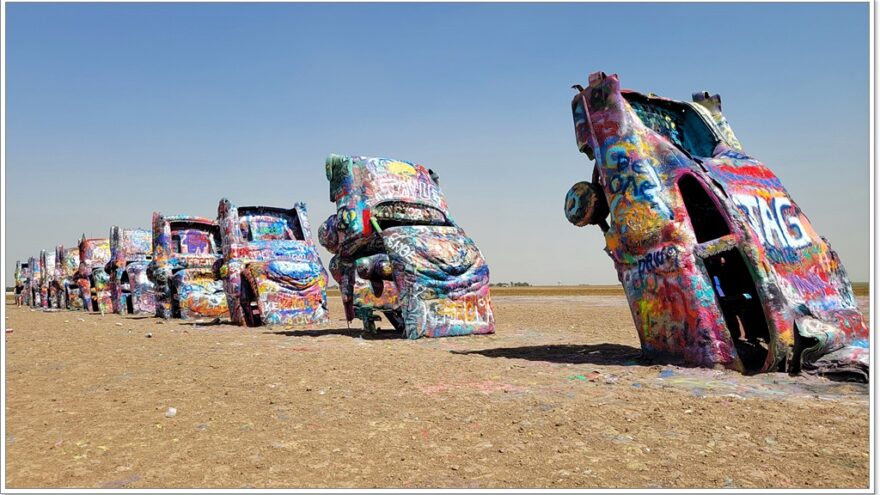 Cadillac Ranch - Amarillo - Texas