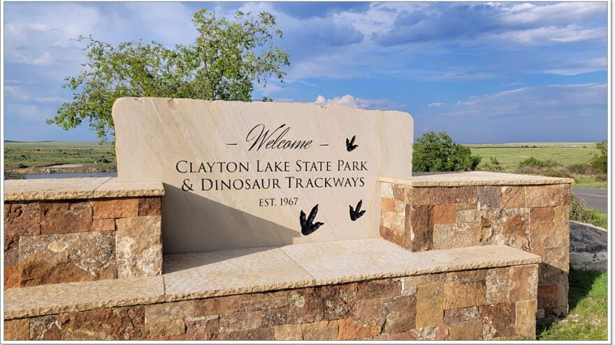 Clayton Lake State Park - Dinosaur Trackway - New Mexico
