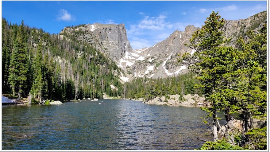 Nymph Lake - Dream Lake - Emerald Lake - Rocky Mountains - Colorado - USA