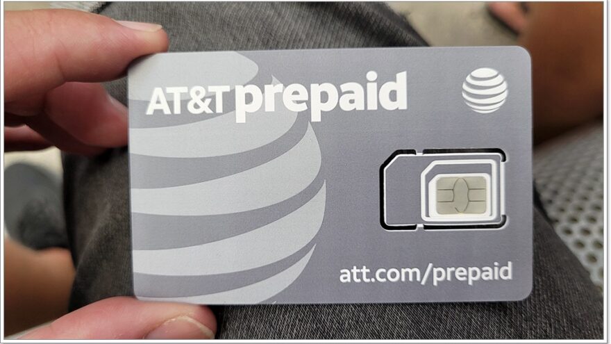 AT&T prepaid - SIM-Karte-USA