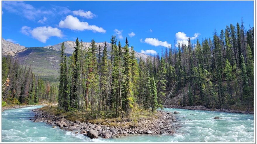 Jasper Nationalpark - Kanada - Icefields Parkway - Scenic Route - Athabasca Falls - Sunwapta Falls