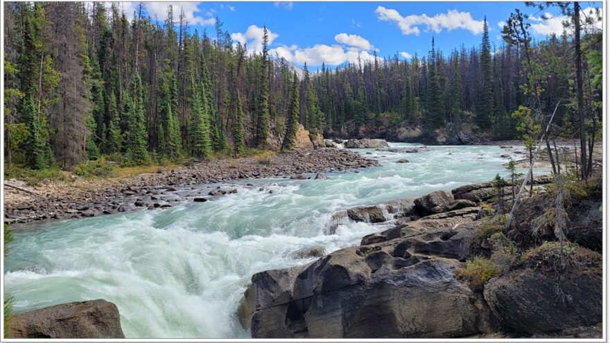 Jasper Nationalpark - Kanada - Icefields Parkway - Scenic Route - Athabasca Falls - Sunwapta Falls