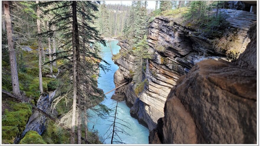 Jasper Nationalpark - Kanada - Icefields Parkway - Scenic Route - Athabasca Falls - Sunwapta Falls