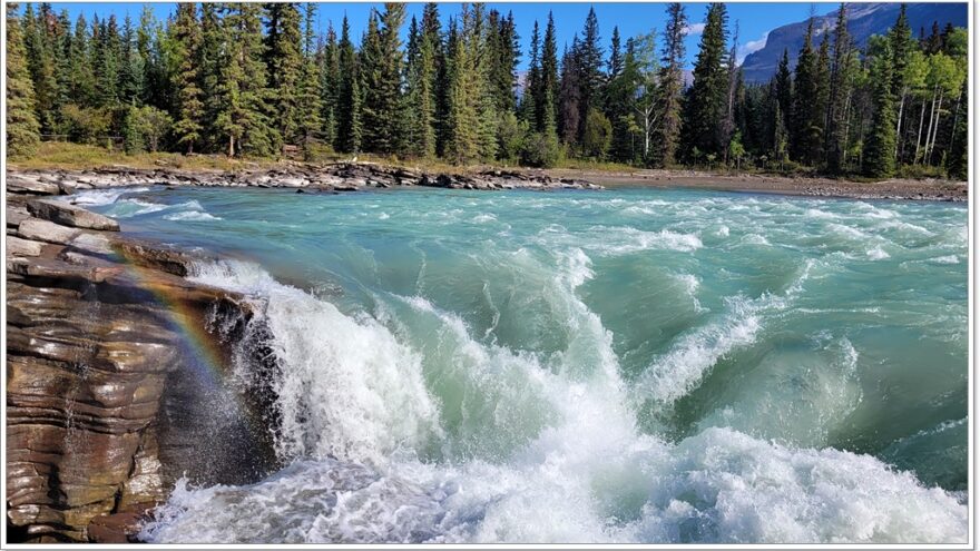 Jasper Nationalpark - Kanada - Icefields Parkway - Scenic Route - Athabasca Falls - Sunwapta Falls