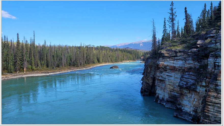 Jasper Nationalpark - Kanada - Icefields Parkway - Scenic Route - Athabasca Falls - Sunwapta Falls