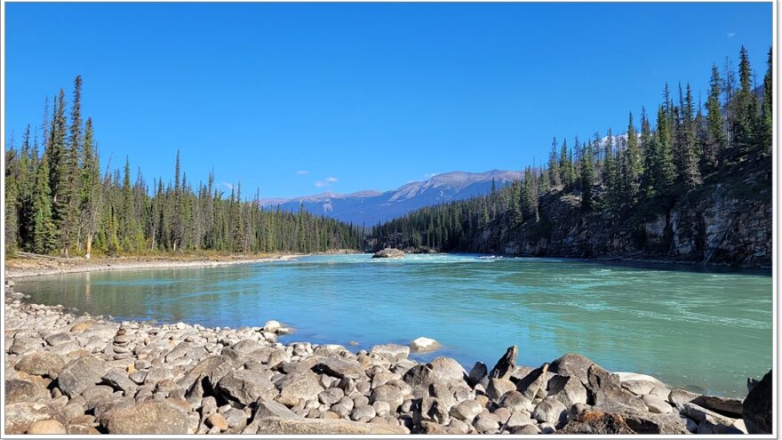 Jasper Nationalpark - Kanada - Icefields Parkway - Scenic Route - Athabasca Falls - Sunwapta Falls