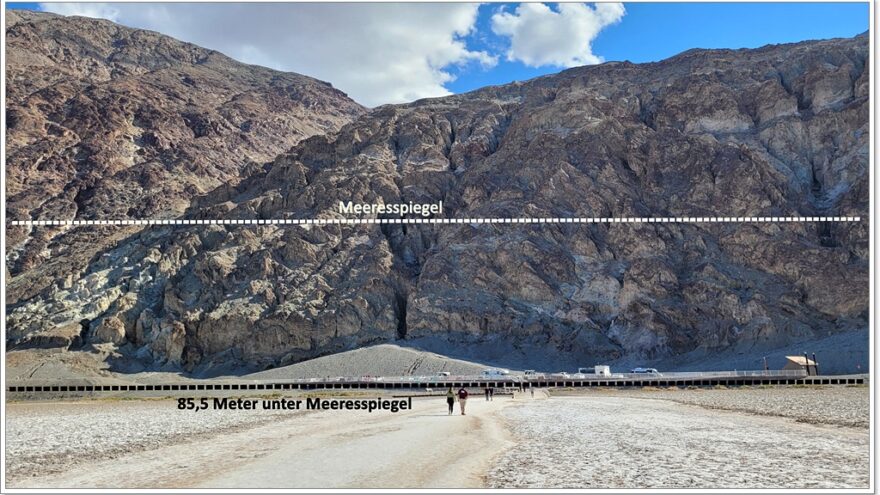Badwater Basin - Death Valley - Kalifornien - USA