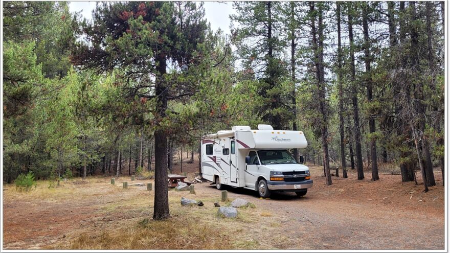 Campingplatz - Cold Lake - Oregon - USA