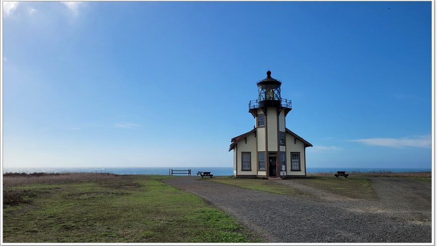 Highway 1 - Point Cabrillo Lighthouse - Kalifornien - USA