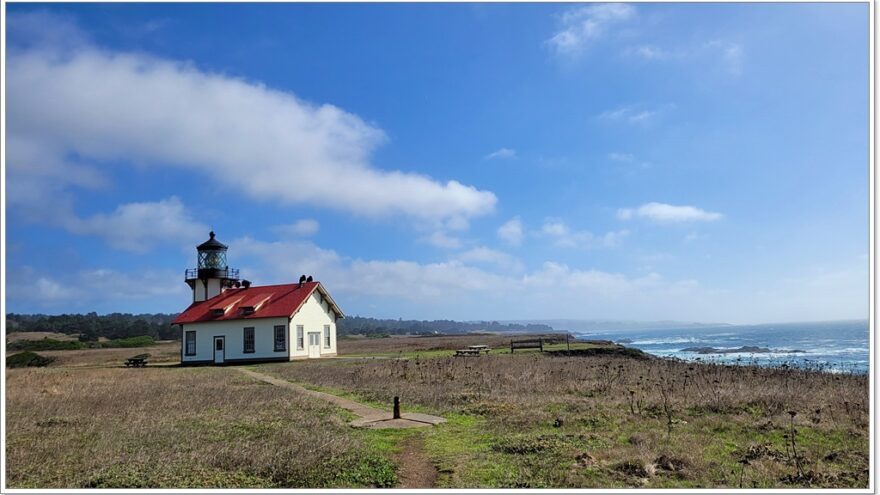 Highway 1 - Point Cabrillo Lighthouse - Kalifornien - USA