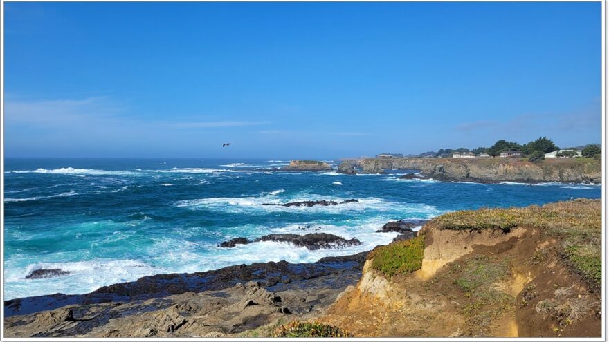 Highway 1 - Point Cabrillo Lighthouse - Kalifornien - USA