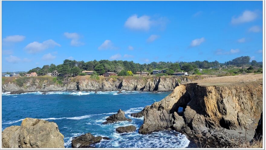 Highway 1 - Point Cabrillo Lighthouse - Kalifornien - USA