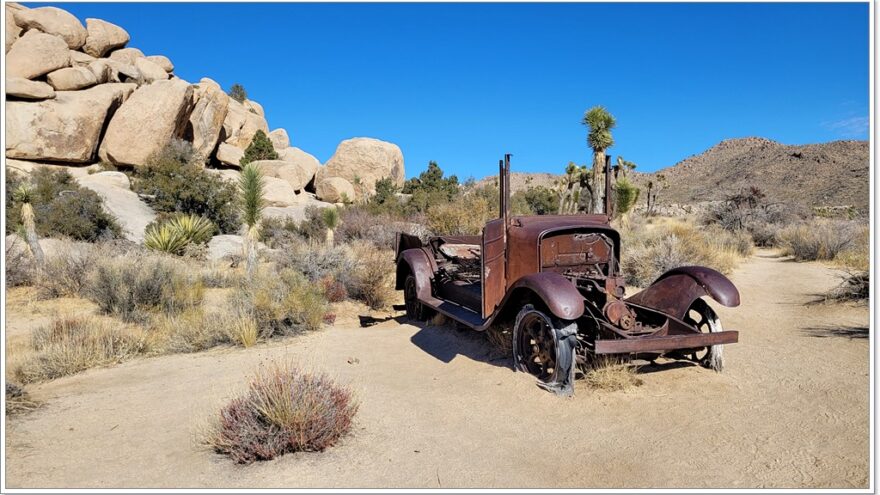 Joshua Tree Nationalpark - Barker Dam - Wall Street Mill - Arizona - USA