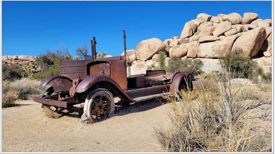 Joshua Tree Nationalpark - Barker Dam - Wall Street Mill - Arizona - USA