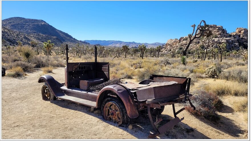 Joshua Tree Nationalpark - Barker Dam - Wall Street Mill - Arizona - USA