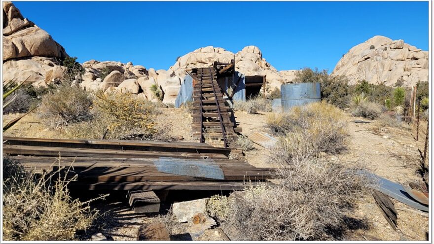 Joshua Tree Nationalpark - Barker Dam - Wall Street Mill - Arizona - USA