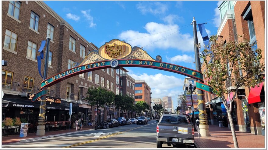 San Diego - USA - California - Gaslamp Quarter