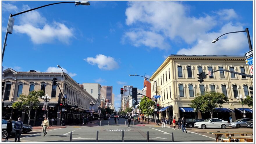 San Diego - USA - California - Gaslamp Quarter