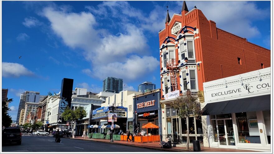 San Diego - USA - California - Gaslamp Quarter